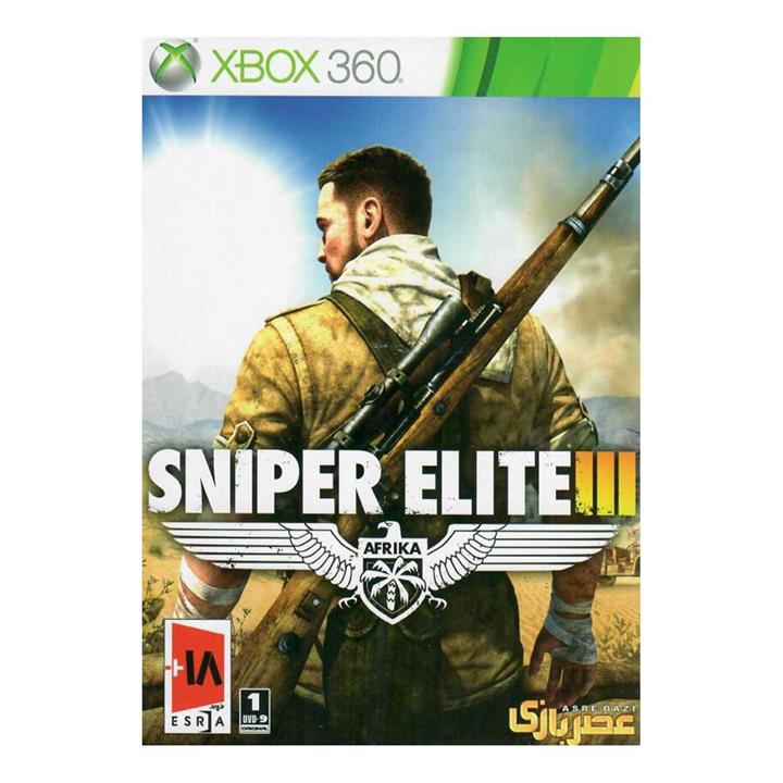 بازی sniper elite 3 مخصوص xbox 360 sniper elite 3 xbox 360